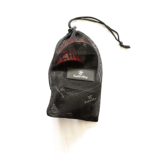 lifting straps met rubber bandito lifting deadlifts onderarm support in zak