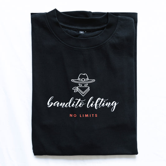 Ademend shirt 100% katoen - pump cover - Bandito lifting