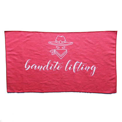 Sports Towel Anti-Slip Rubber Backing – Gym, Bench Press and Fitness